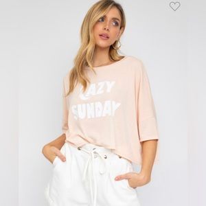 Lazy Sunday Tee